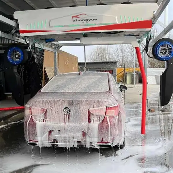 360° contactless fully automatic car washing machine